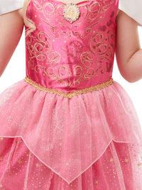AURORA SLEEPING BEAUTY GLITTER &amp; SPARKLE COSTUME, CHILD - Back