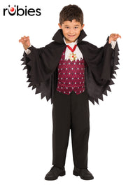 LITTLE VAMPIRE COSTUME, CHILD - Front