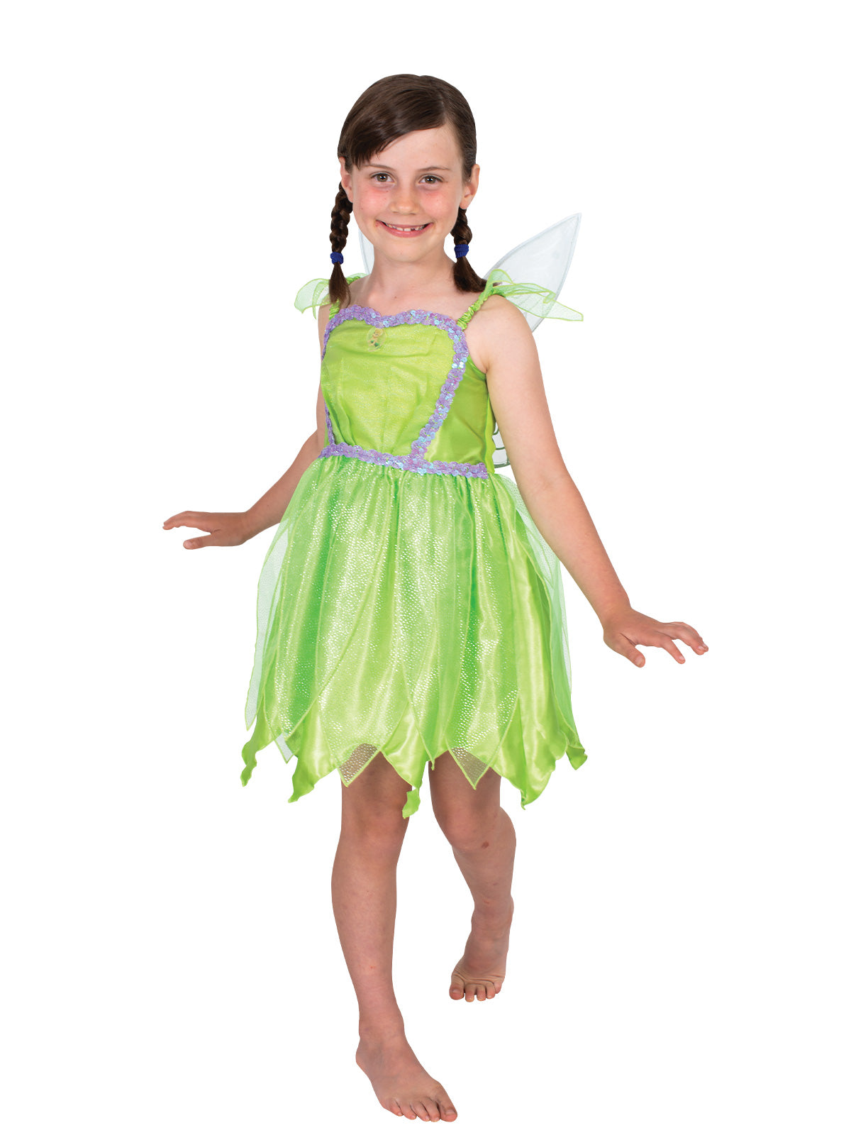TINKER BELL DELUXE COSTUME, CHILD - 4-6 YRS - Back