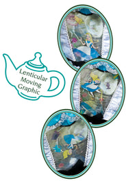 ALICE IN WONDERLAND PREMIUM LENTICULAR COSTUME, CHILD - 4-6 YRS - Back