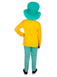 MAD HATTER BOYS COSTUME, CHILD - Back