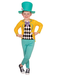 MAD HATTER BOYS COSTUME, CHILD - Side
