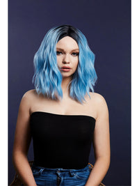 FEVER CARA WIG, ADULT - Back