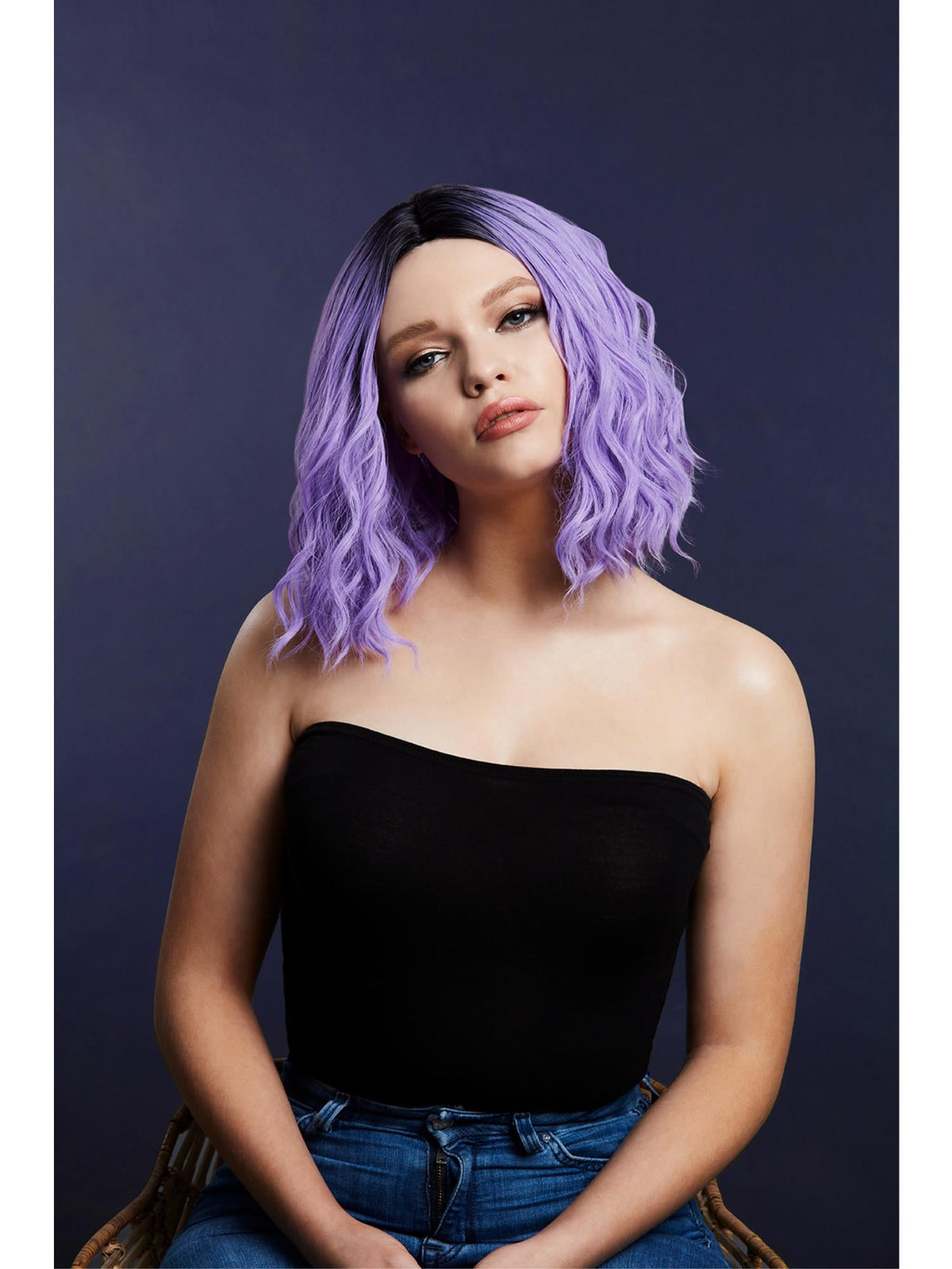 FEVER CARA WIG, ADULT - Side