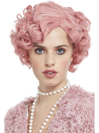 FLAPPER WIG BROWN, ADULT - Black