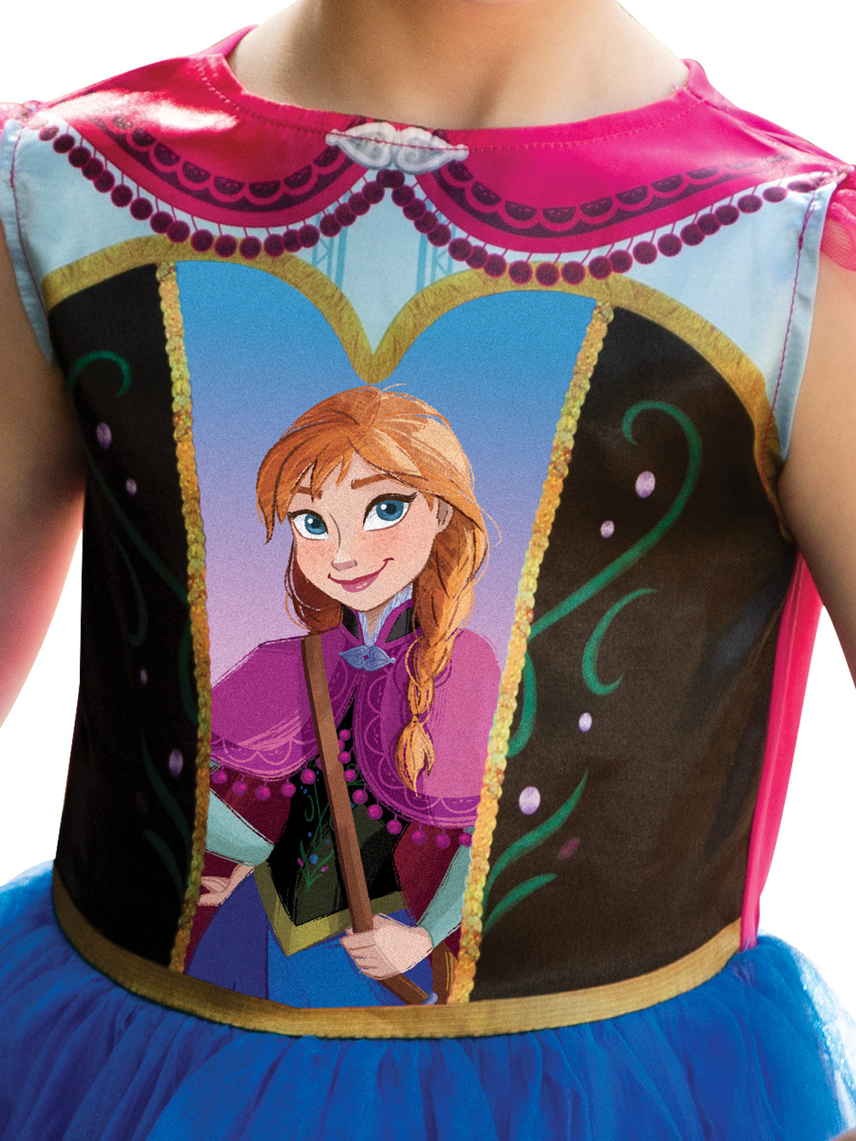 ANNA CLASSIC COSTUME, CHILD - TODDLER - Back