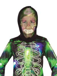 SPOOKY G-I-D SKELETON COSTUME, CHILD - Back