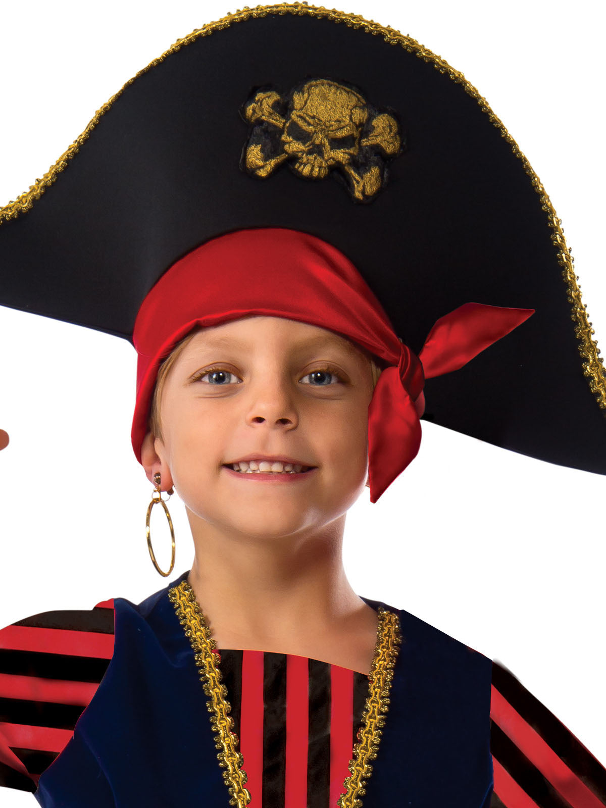 SHIPMATE PIRATE COSTUME, CHILD - Back