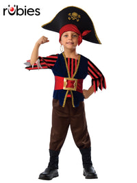 SHIPMATE PIRATE COSTUME, CHILD - Front