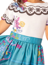 MIRABEL ENCANTO COSTUME, CHILD - 4-6 YRS - Side