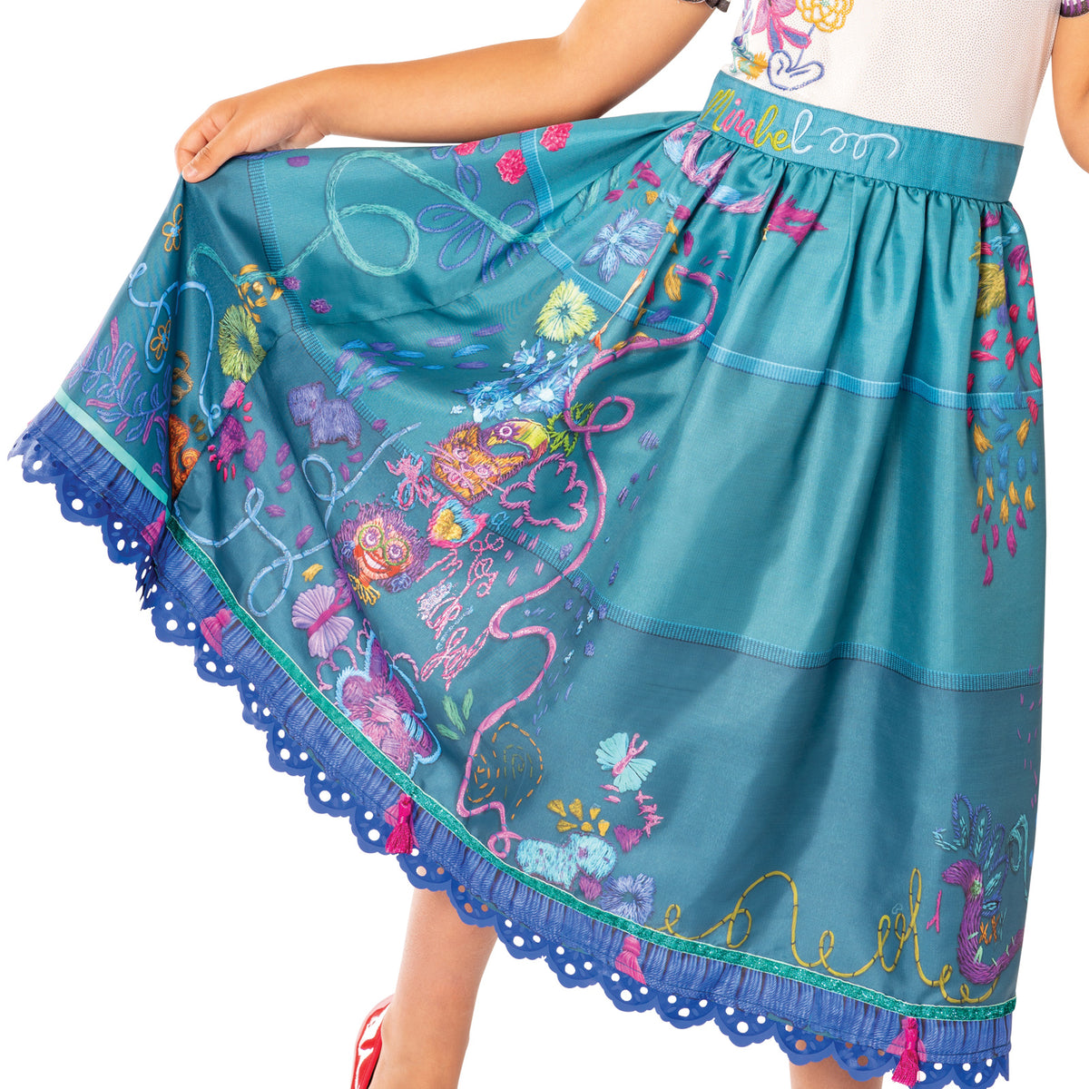 MIRABEL DELUXE ENCANTO COSTUME, CHILD - 4-6 YRS - Side