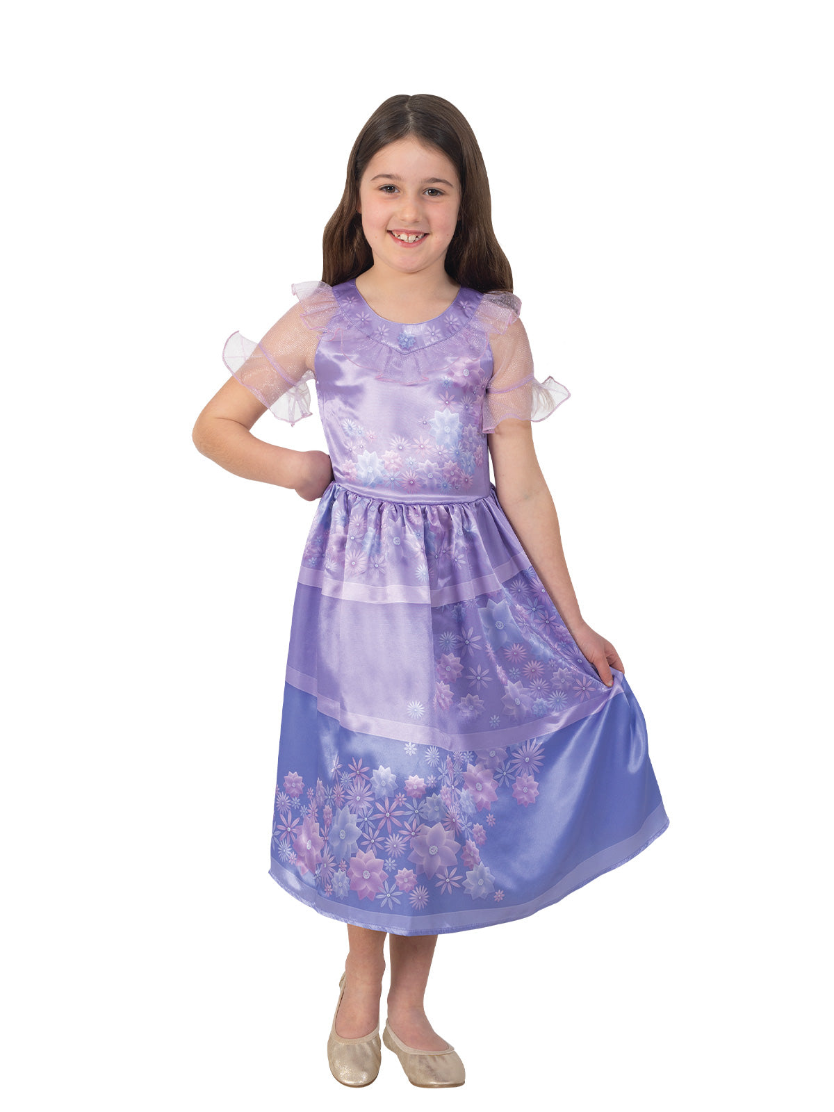 ISABELA CLASSIC ENCANTO COSTUME - SIZE 4-6 - Back