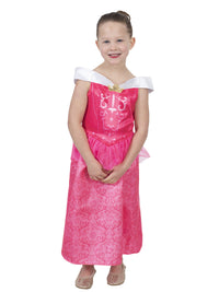 AURORA SLEEPING BEAUTY FILAGREE COSTUME, CHILD - 4-6 YRS - Back
