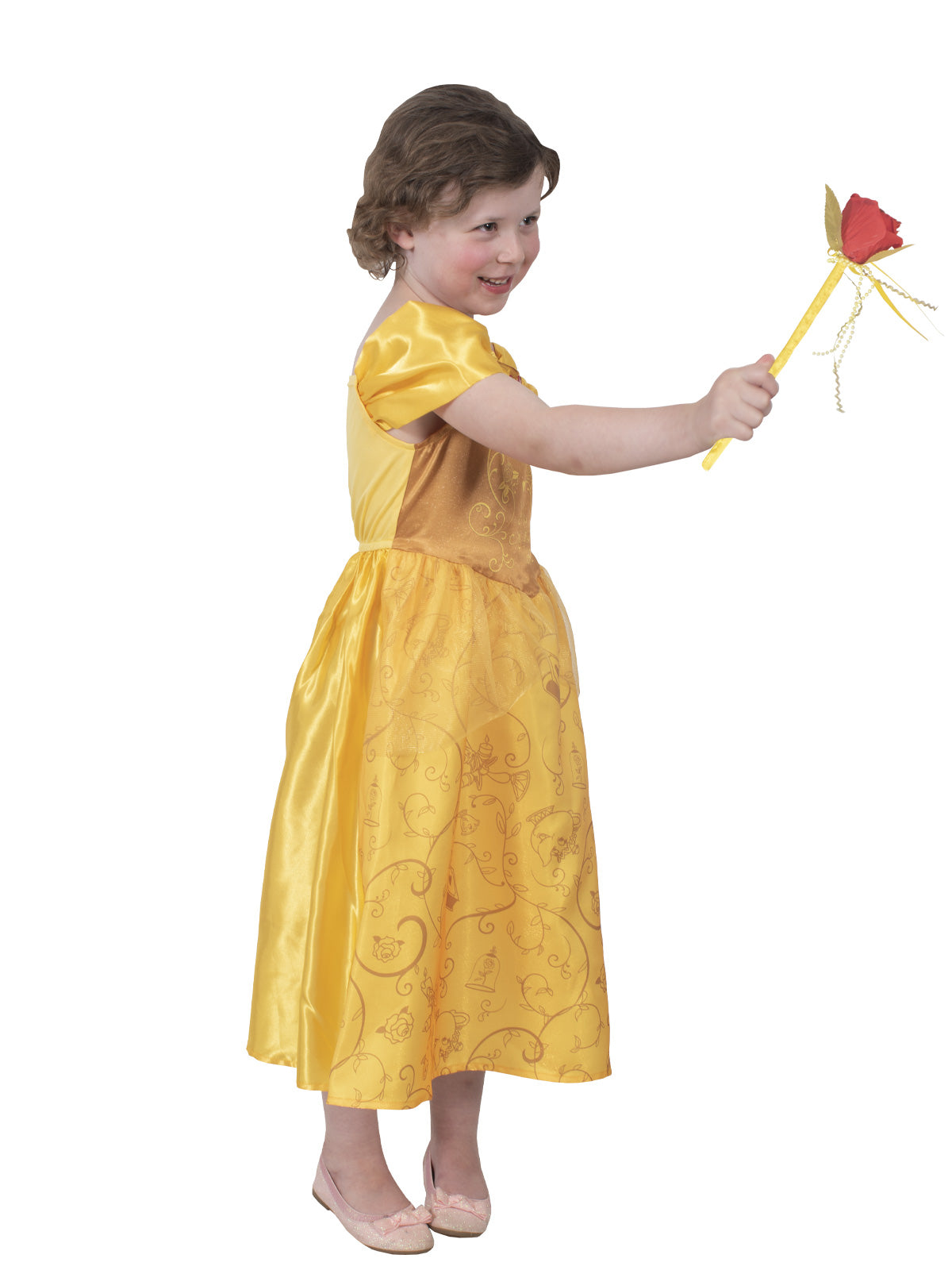 BELLE FILAGREE COSTUME, CHILD - 4-6 YRS - Side