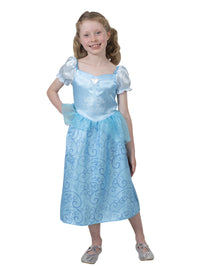 CINDERELLA FILAGREE COSTUME, CHILD - 4-6 YRS - Side