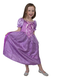 RAPUNZEL FILAGREE COSTUME, CHILD - 4-6 YRS - Back