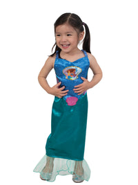 ARIEL THE LITTLE MERMAID LIVE ACTION TODDLER COSTUME - Back