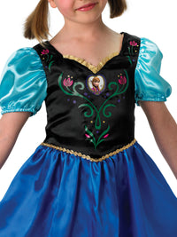 ANNA FROZEN 1 CLASSIC COSTUME, CHILD - Back