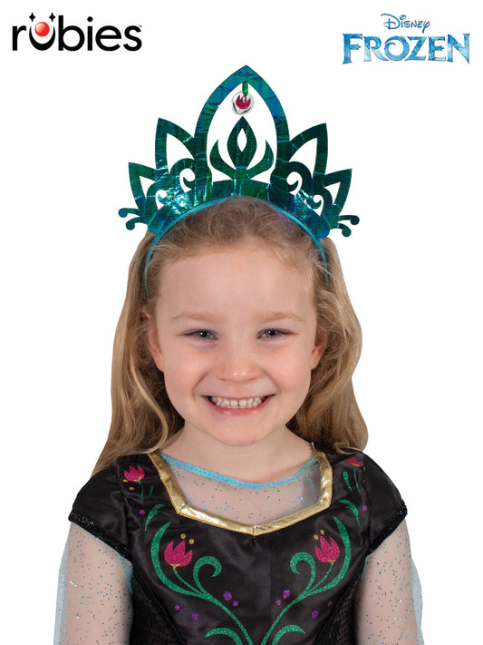 ANNA IRIDESCENT TIARA - Front