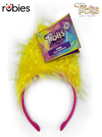 TROLLS VIVA - HEADBAND WITH ATTACHED HAIR - Front