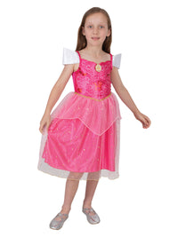 AURORA SLEEPING BEAUTY SPARKLE DELUXE COSTUME, CHILD - Back