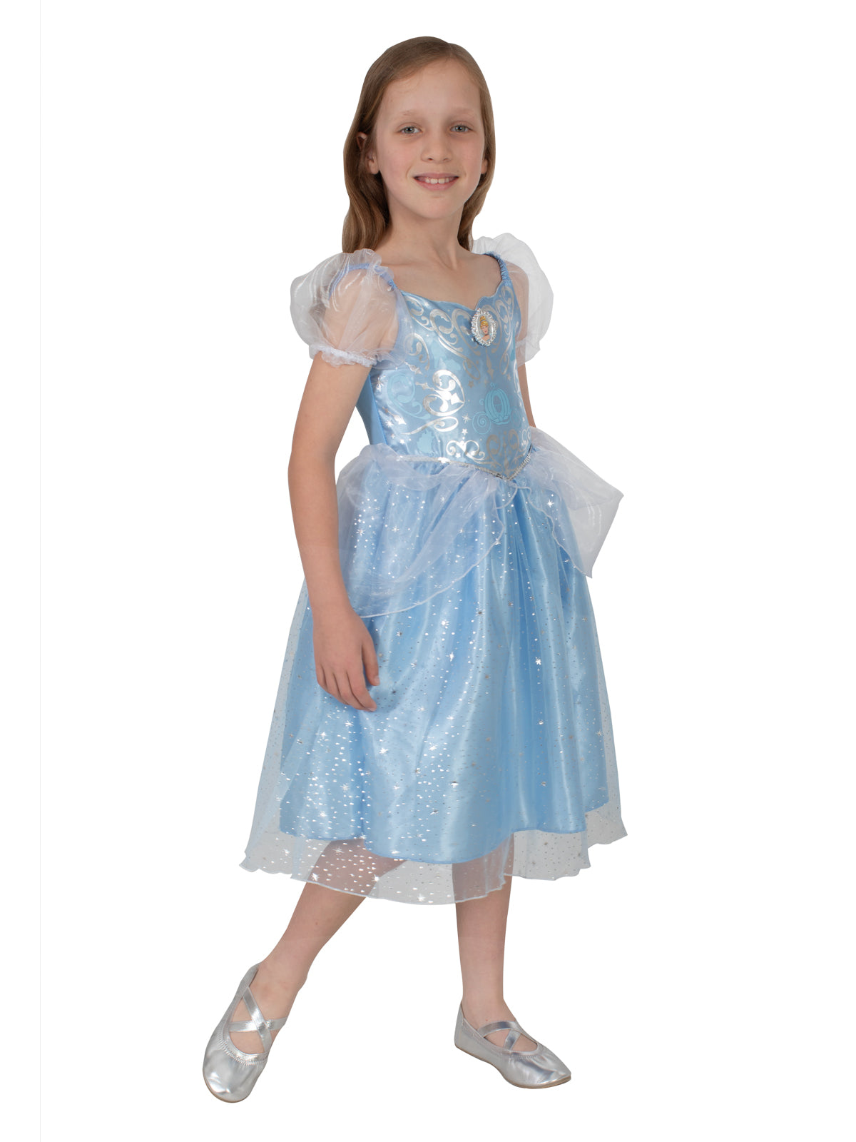 CINDERELLA SPARKLE DELUXE COSTUME, CHILD - Packaging