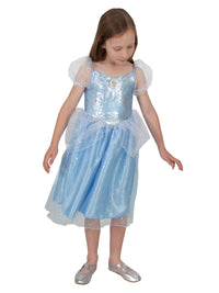 CINDERELLA SPARKLE DELUXE COSTUME, CHILD - Back