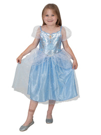 CINDERELLA SPARKLE DELUXE COSTUME, CHILD - Side