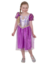 RAPUNZEL SPARKLE DELUXE COSTUME, CHILD - Back