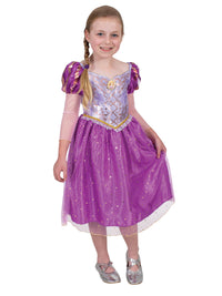 RAPUNZEL SPARKLE DELUXE COSTUME, CHILD