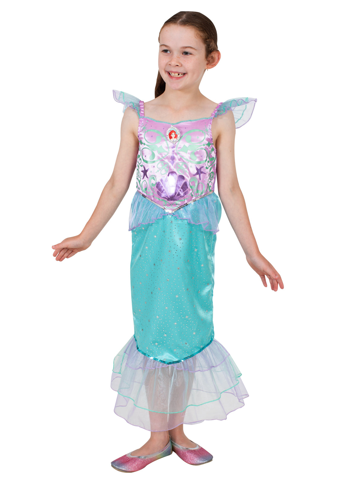 ARIEL SPARKLE DELUXE COSTUME, CHILD - Packaging