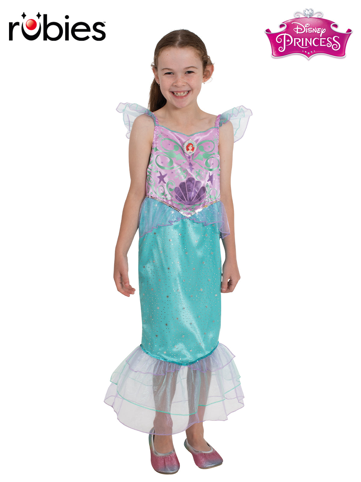 ARIEL SPARKLE DELUXE COSTUME, CHILD - Side