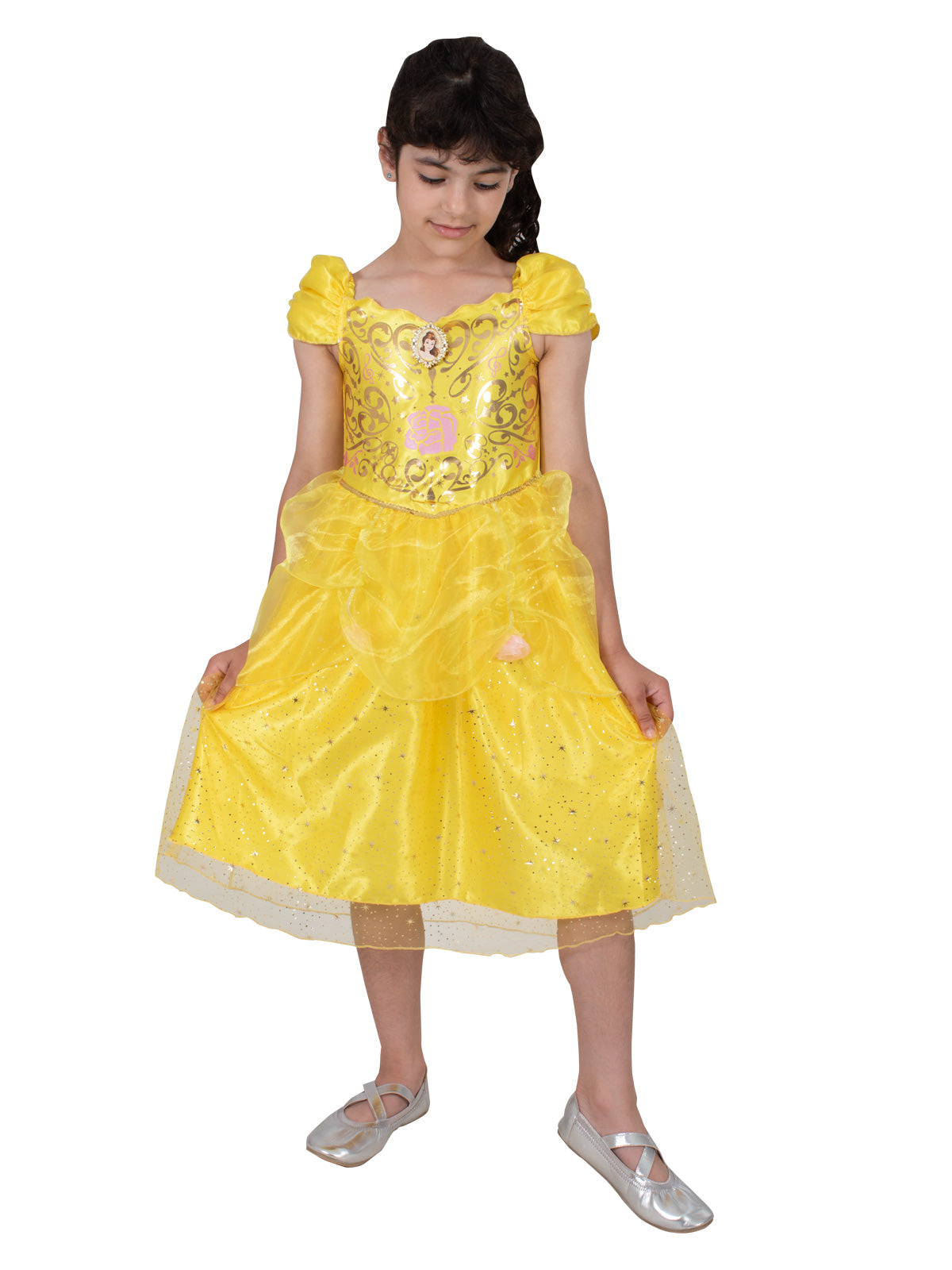 BELLE SPARKLE DELUXE COSTUME, CHILD - Side