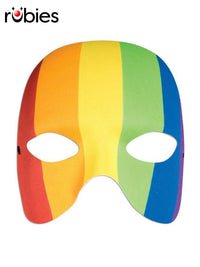 HALF MASK - RAINBOW - ADULT - Front
