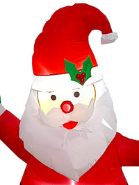 SANTA CLAUS INFLATABLE - 4FT TALL - Side