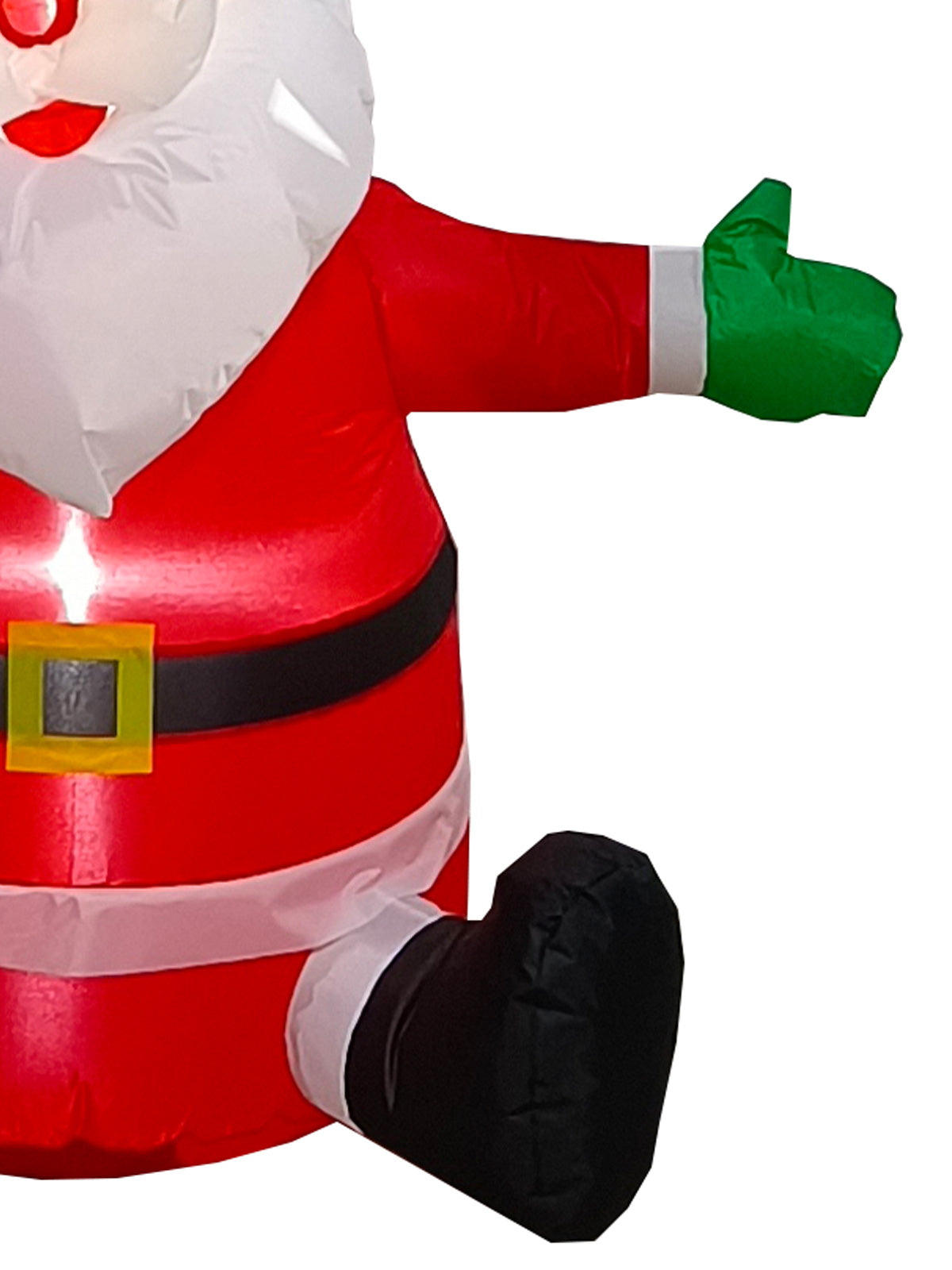 SANTA CLAUS INFLATABLE - 4FT TALL - Back