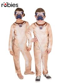 PUG DOG COSTUME, CHILD - Front