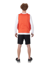 AFL FOOTY TABARD COSTUME, ADULT - ONE SIZE
