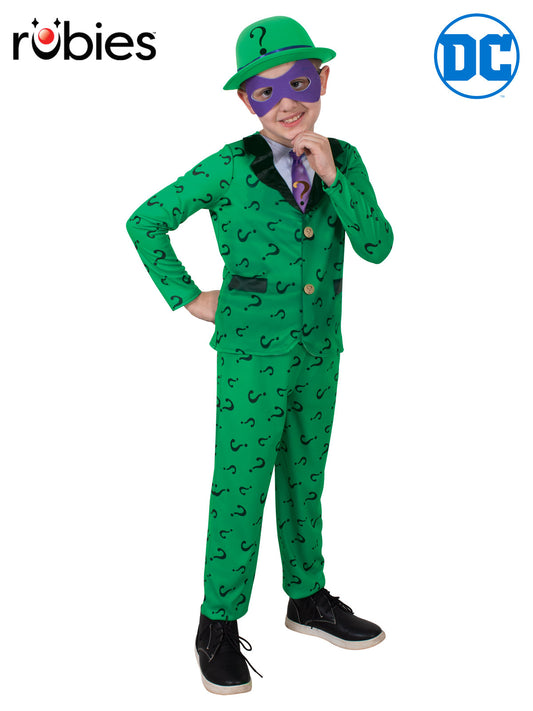 THE RIDDLER DELUXE COSTUME - Front