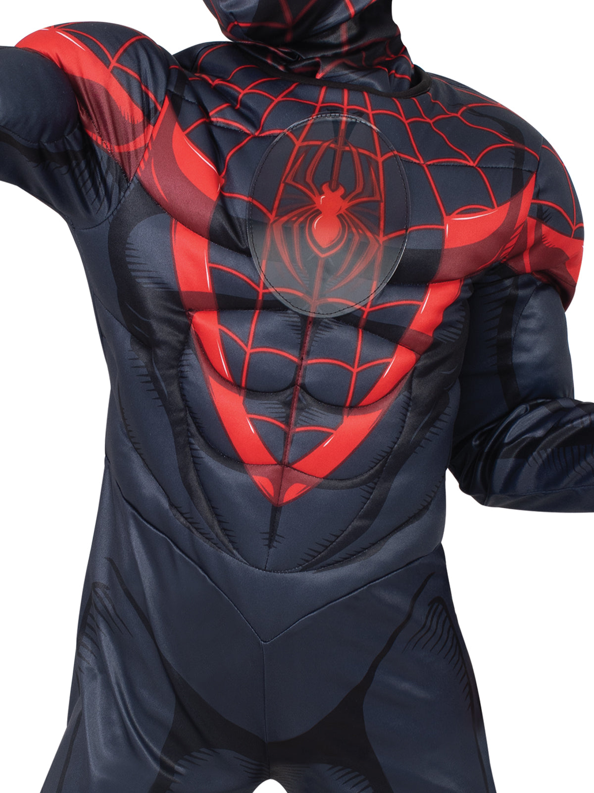 MILES MORALES DELUXE LENTICULAR COSTUME, CHILD - Side