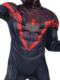 MILES MORALES DELUXE LENTICULAR COSTUME, CHILD - Side