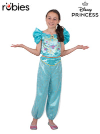 JASMINE SPARKLE DELUXE COSTUME, CHILD - Front