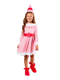 ELF JOVIE DELUXE COSTUME, CHILD - Back