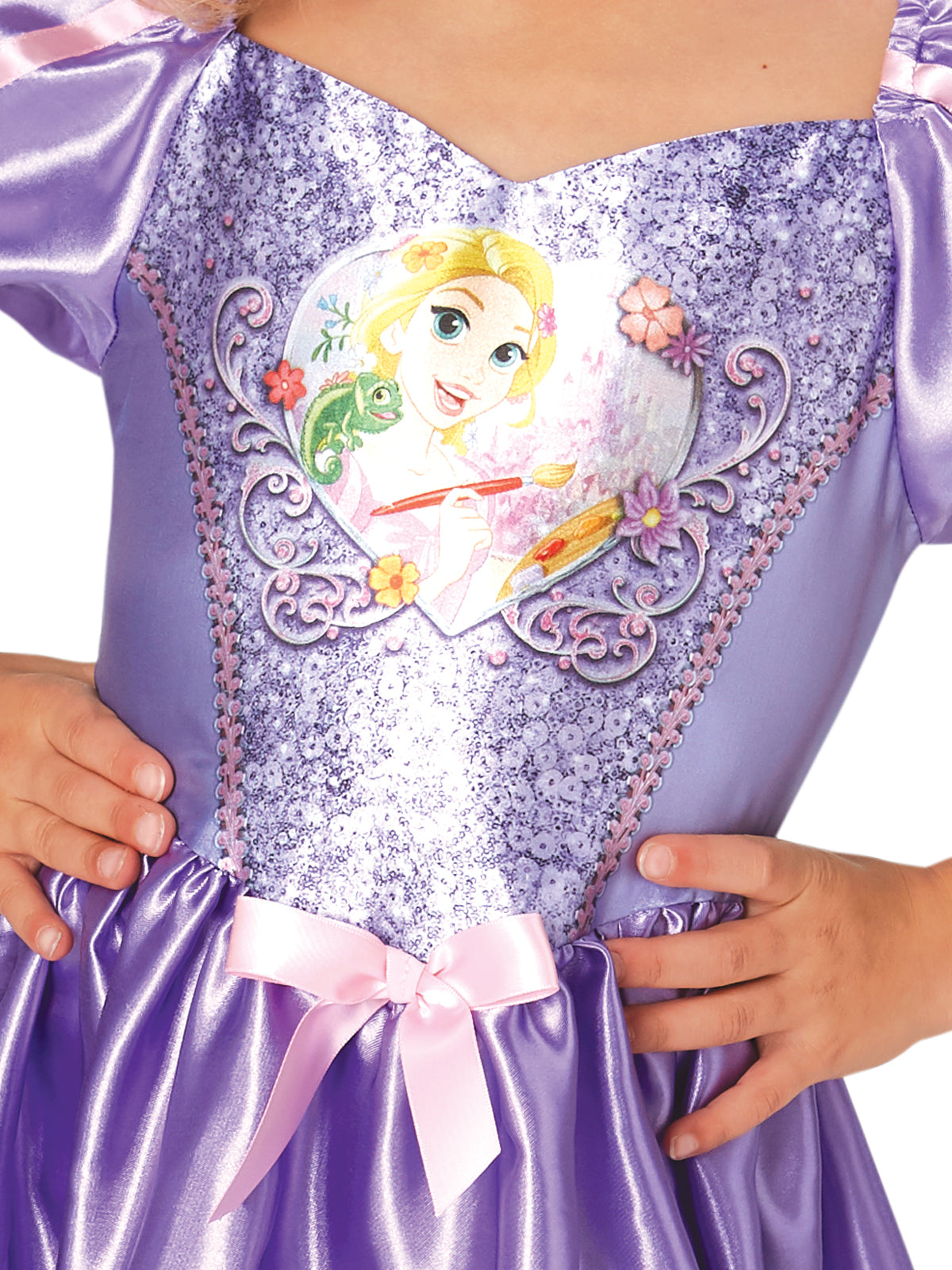 RAPUNZEL COSTUME, CHILD - TODDLER - Side