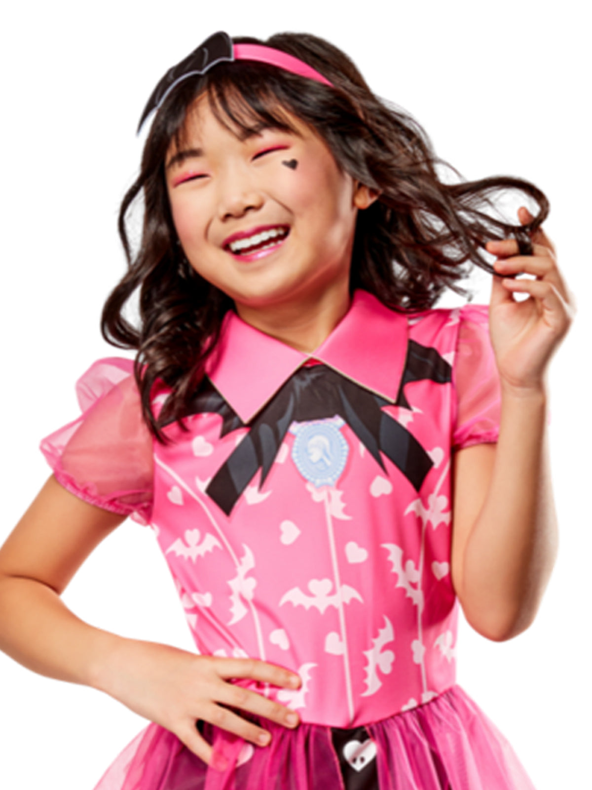 DRACULAURA MONSTER HIGH COSTUME, CHILD - 6-8 YRS - Back