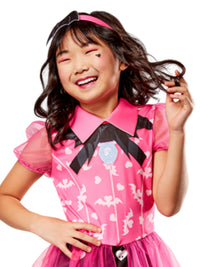 DRACULAURA MONSTER HIGH COSTUME, CHILD - 6-8 YRS - Back