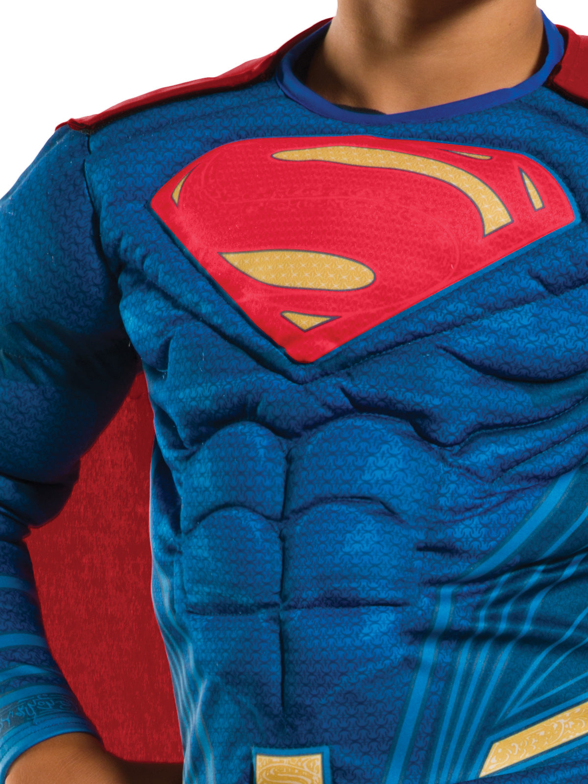 SUPERMAN DELUXE COSTUME, CHILD - 3-5 YRS - Back