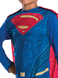 SUPERMAN COSTUME, CHILD - 6-8 YRS - Back