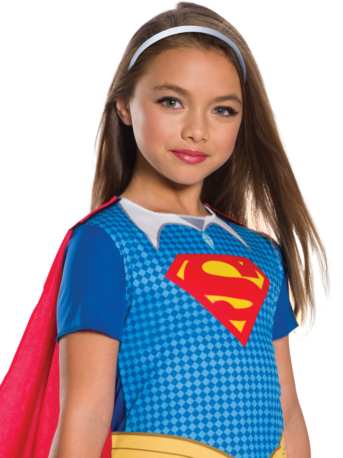 SUPERGIRL COSTUME, CHILD - 4-6 YRS - Back