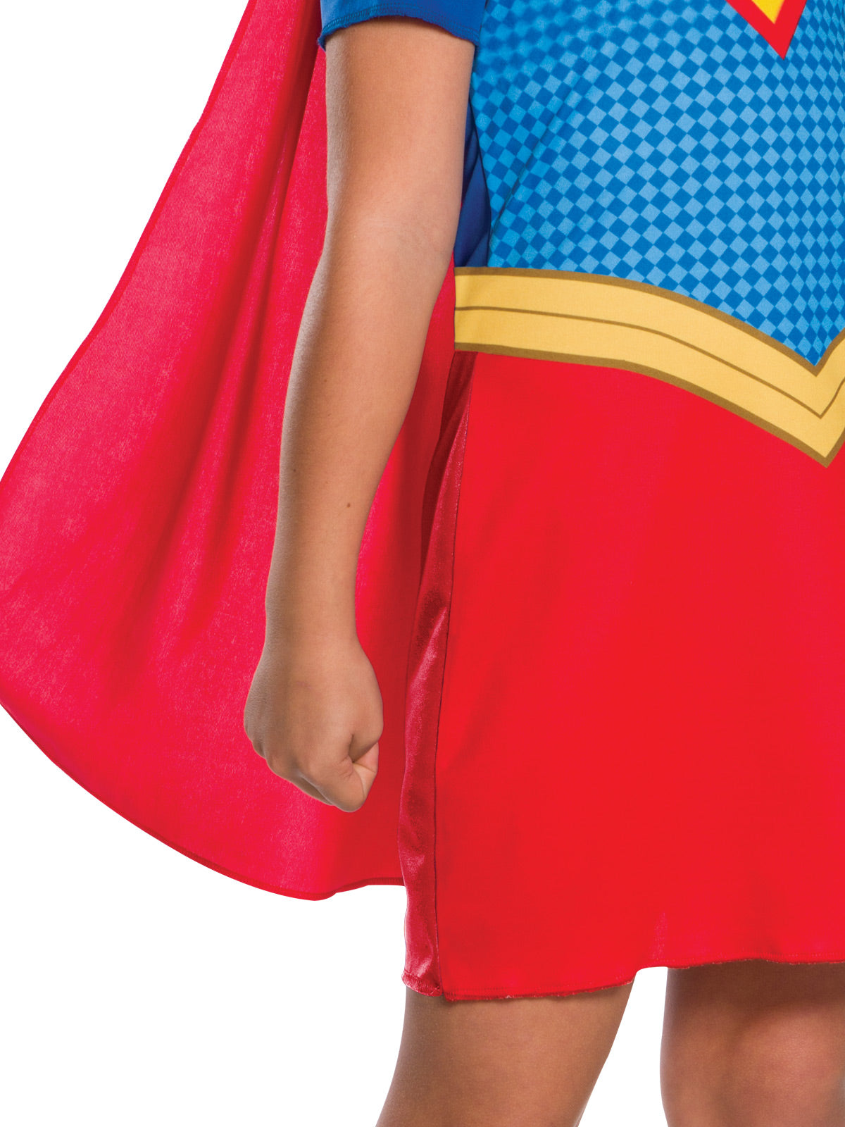 SUPERGIRL COSTUME, CHILD - 4-6 YRS - Side